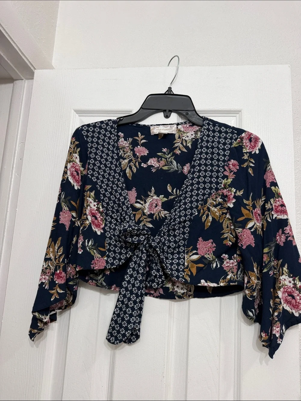 Top/short set - Navy Floral top with matching shorts